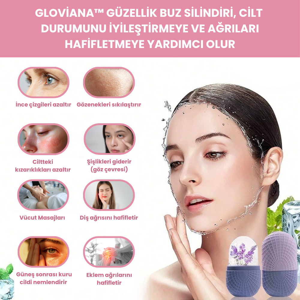 Gloviana™ Güzellik Buz Silindiri